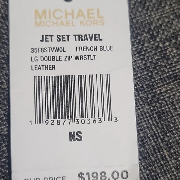 Michael Kors Blue Wallet - Picture 4 of 4